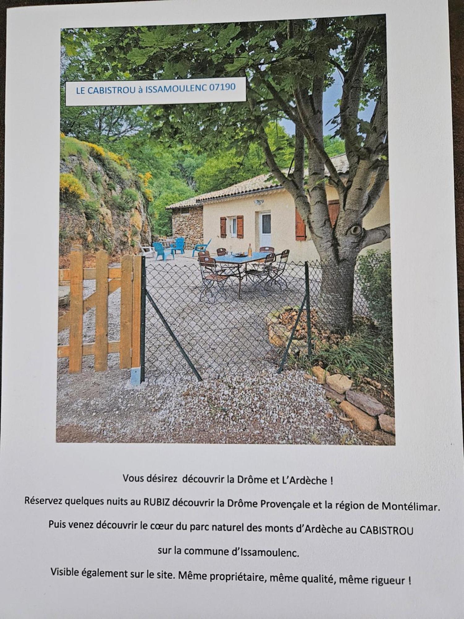 Le Rubiz Apartman La Coucourde Kültér fotó